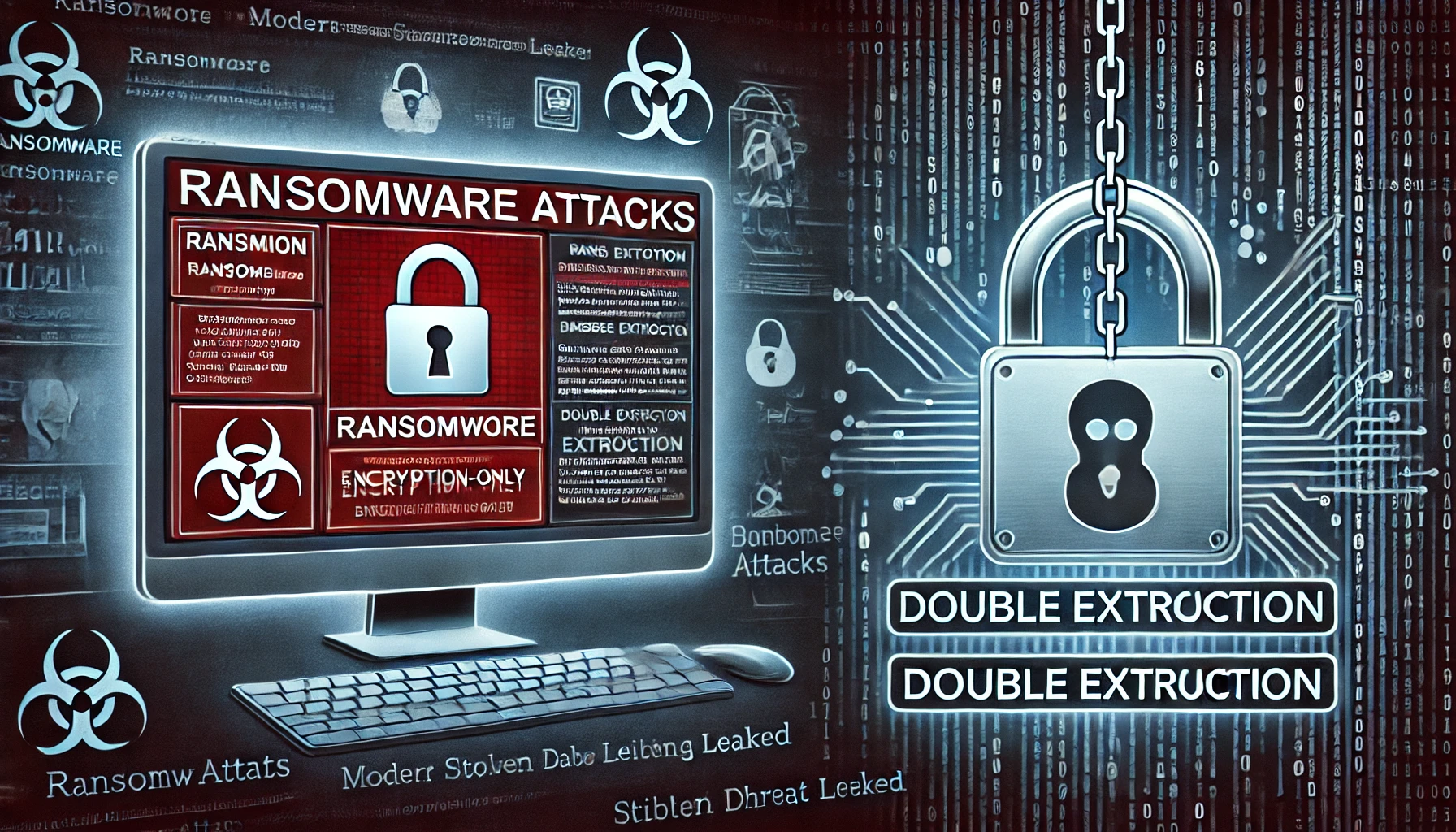 Ransomware vs løsepengevirus vs løsepengeangrep