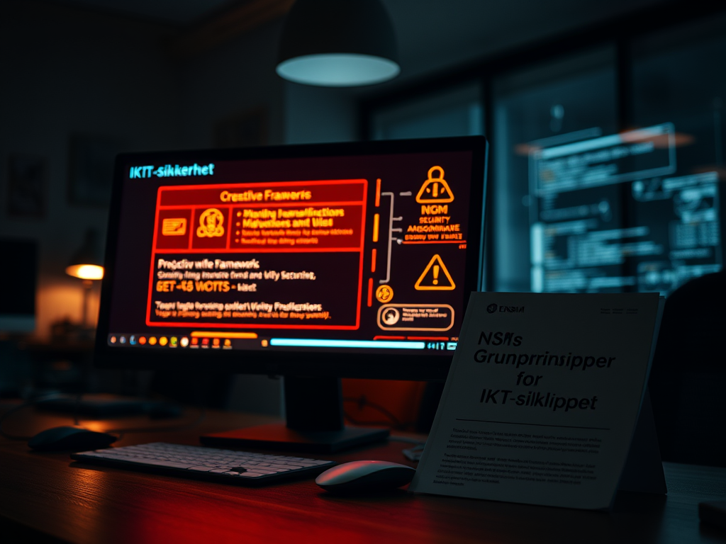 Vent med NSMs Grunnprinsipper for IKT-sikkerhet